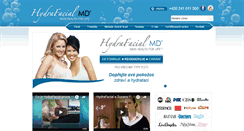 Desktop Screenshot of hydrafacial.cz